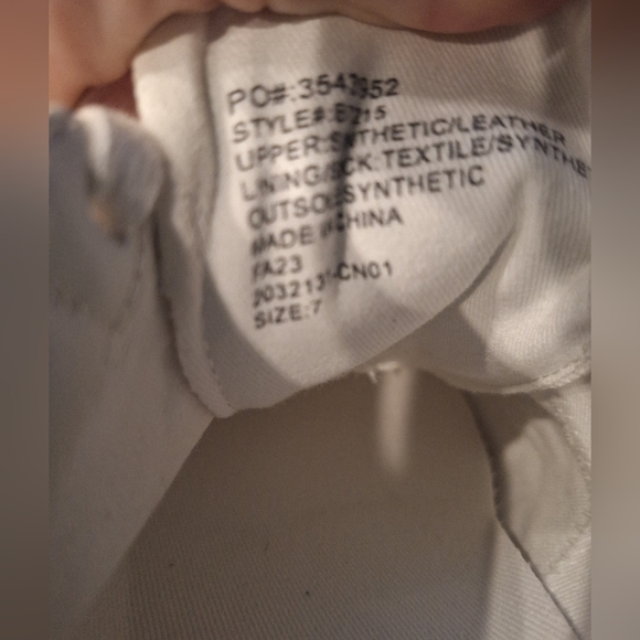 J Crew white and green fashion lace-up casual fashion sneakers- size 7 - Picture 10 of 10